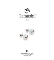 Orecchini Tamashii orecchini Sphere in Argento Acquamarina EHST8-255 - EHST8-255
